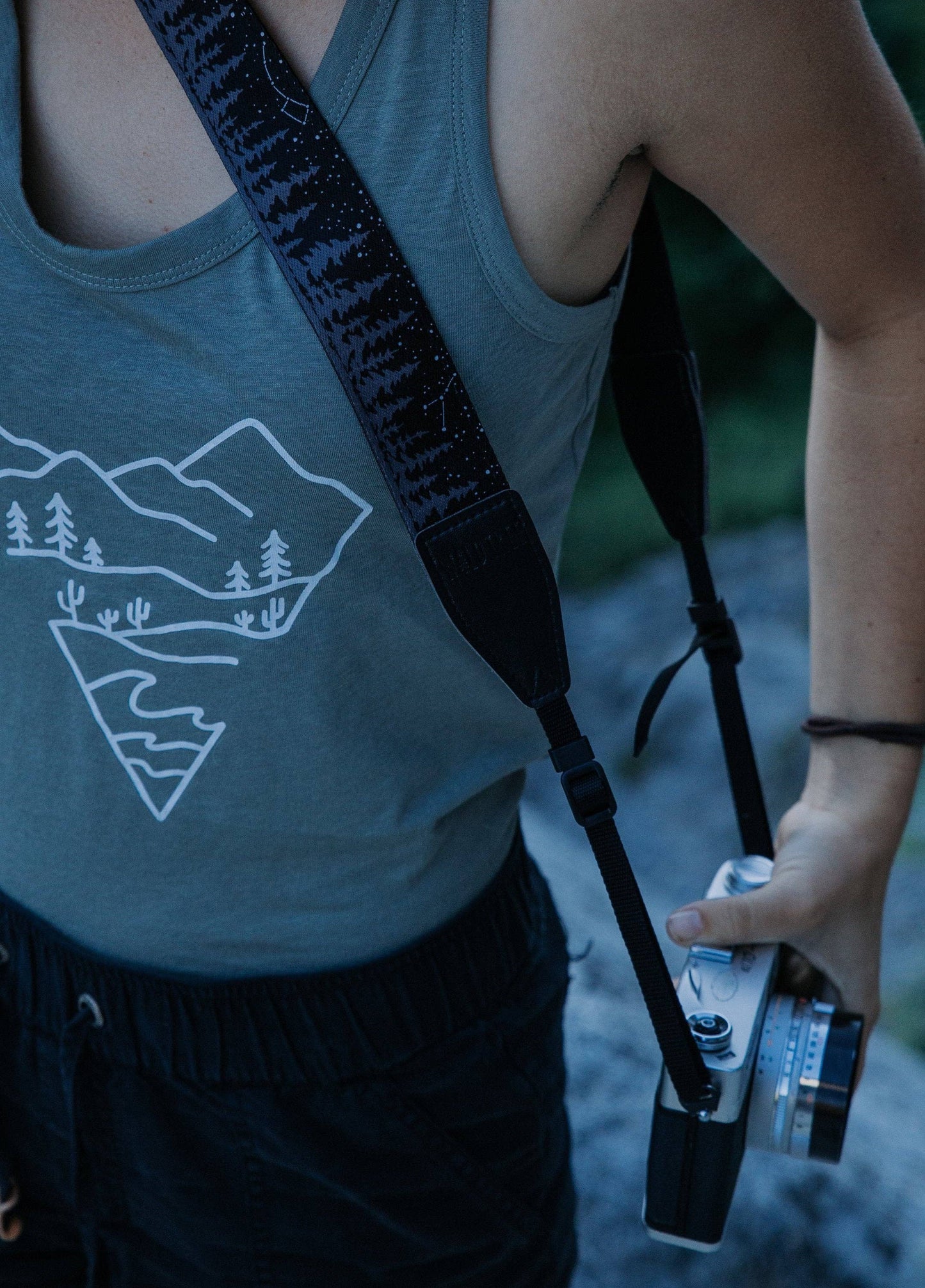 Night Sky Camera Strap