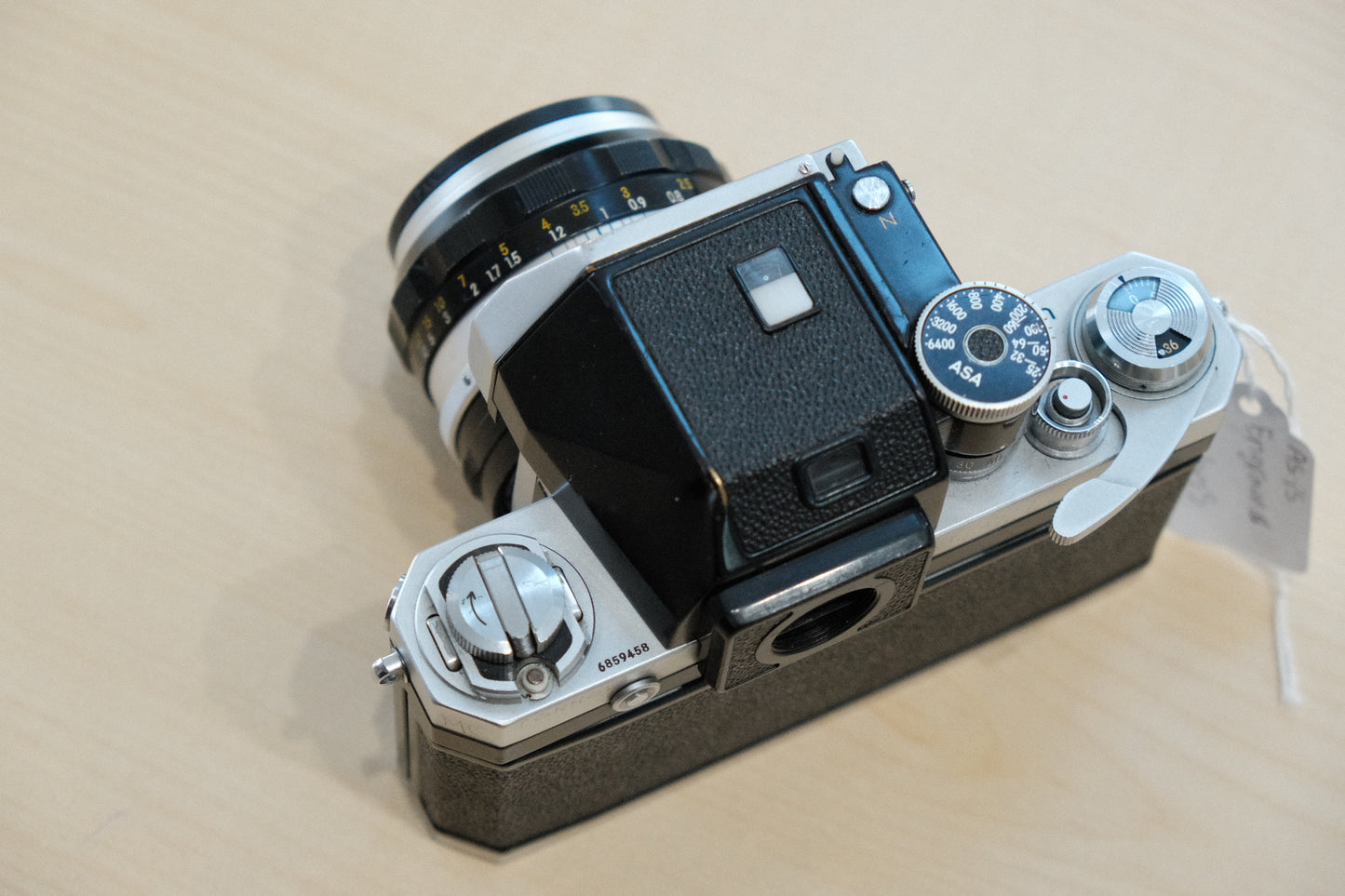 Nikon F w/50mm 1.4
