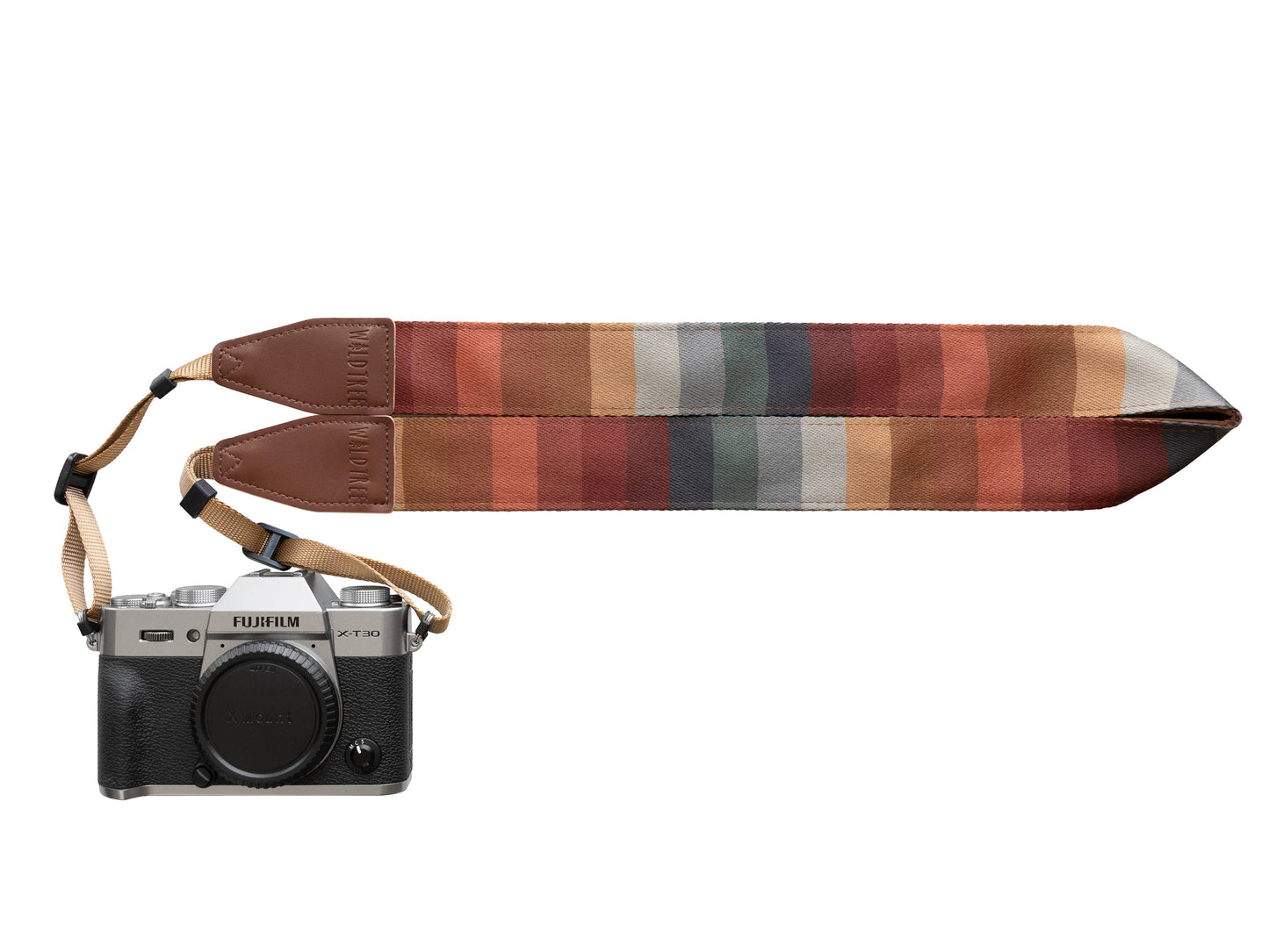 Retro Striped Camera Strap