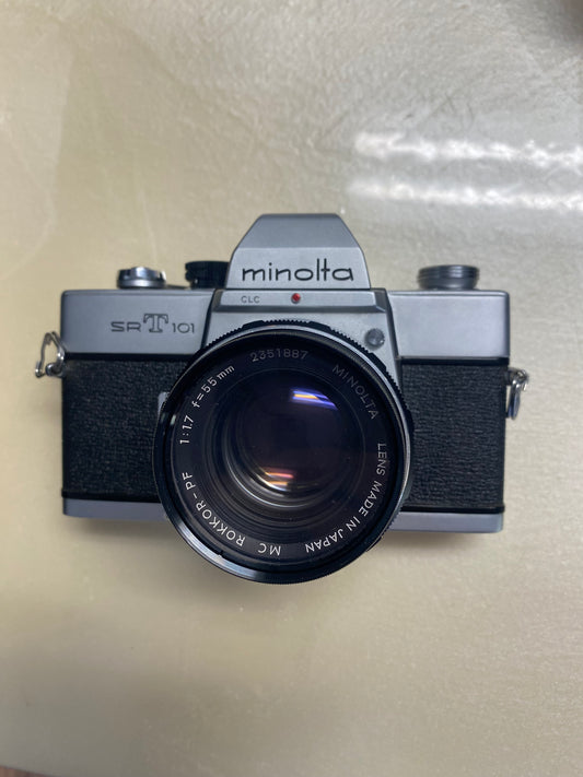Minolta SRT101 w/55 f1.7