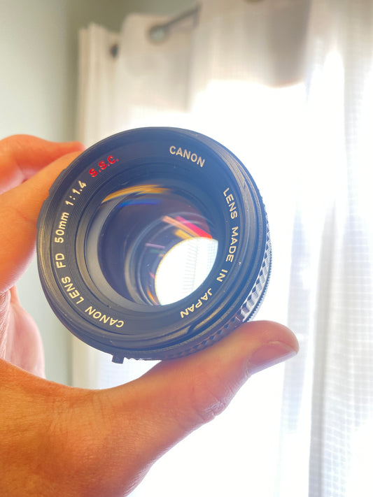 Canon FD 50mm f1.4 S.S.C.